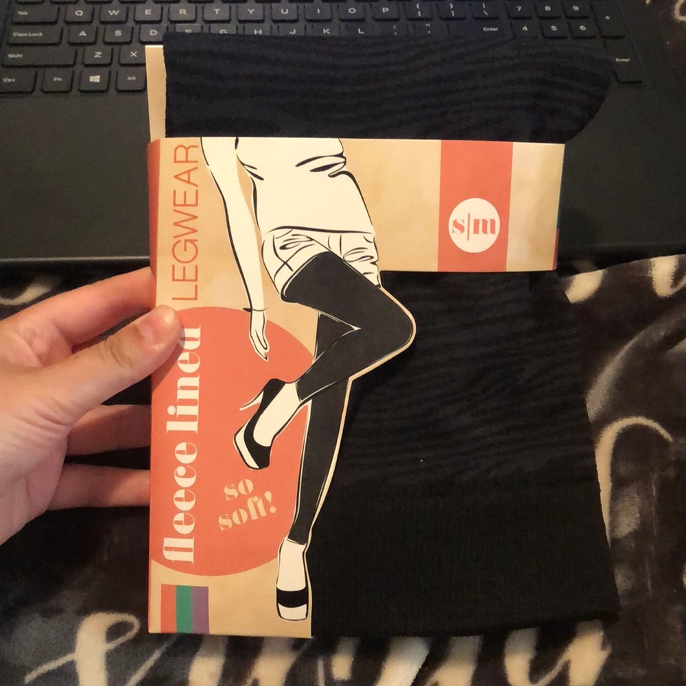 Zebra striped leggings S/M